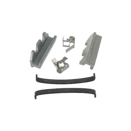 Carlson Brake Hardware Amc 81-77 Ford 80-73 Jeep 81-79 Linc 80- Bk Hardware Kit, H5527 H5527